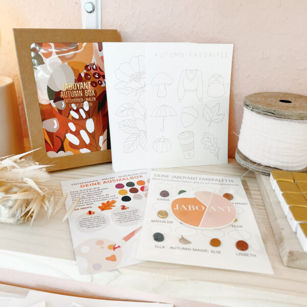 AUTUMN BOX Ausmalset